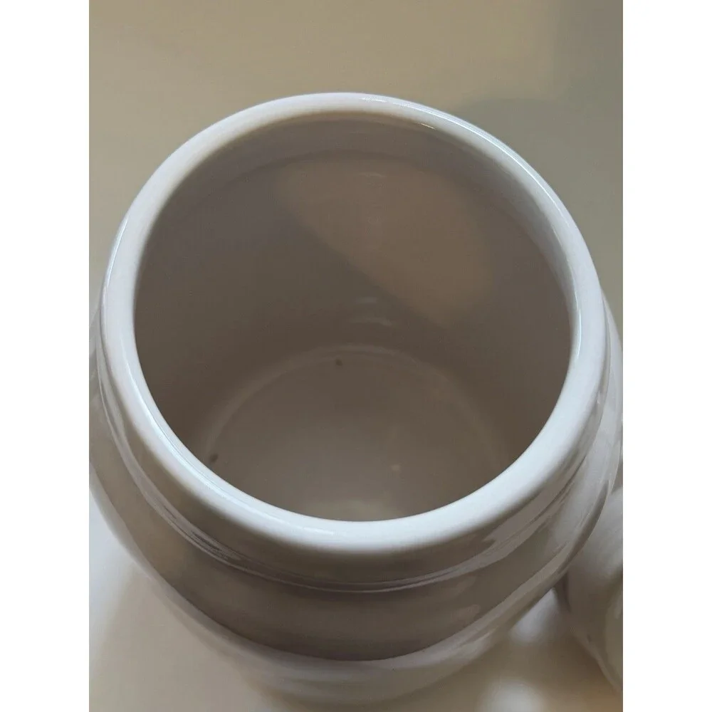 Rae Dunn OVER THE RAINBOW Jar Canister Ceramic Cloud Rainbow Lid Storage LGBT